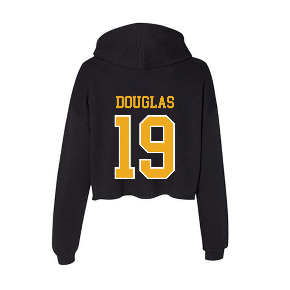 Canisius - NCAA Men's Lacrosse : Jeff Douglas - Women's Crop Fleece Hoodie-1