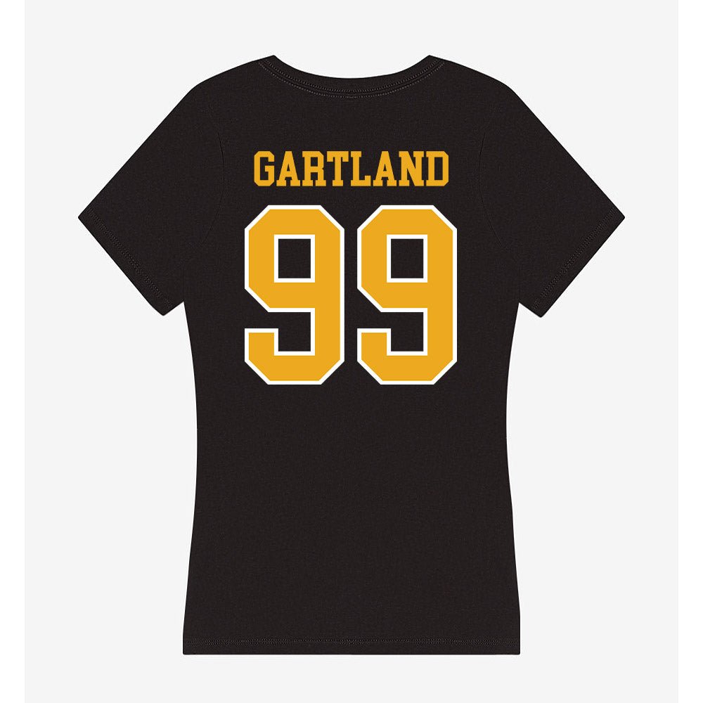Canisius - NCAA Women's Lacrosse : Camille Gartland - Women's V-Neck T-Shirt-1