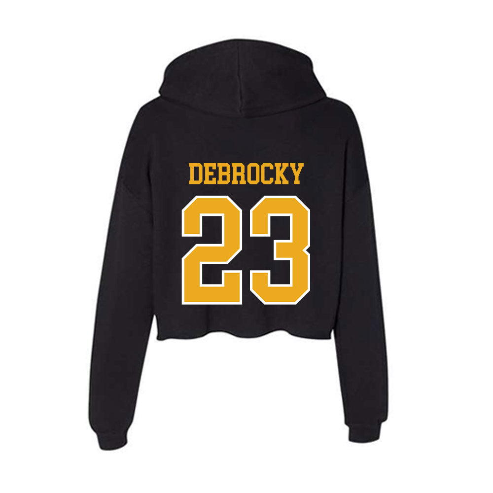 Canisius - NCAA Baseball : Tyler DeBrocky - Women's Crop Fleece Hoodie-1