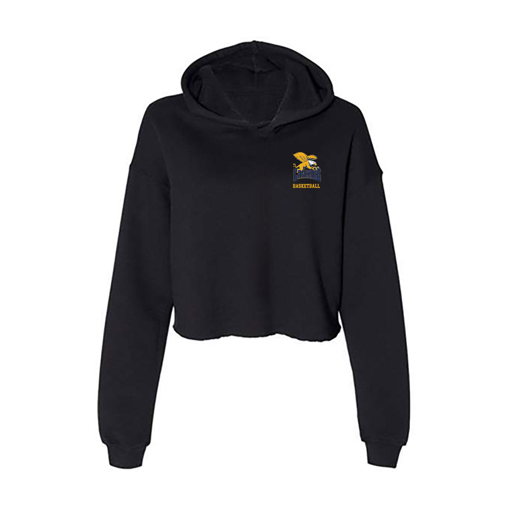 Canisius - NCAA Women's Basketball : Saige Randolph - Women's Crop Fleece Hoodie-0