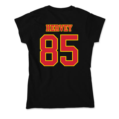 Pitt State - NCAA Football : Cortland Hervey - Soft Style Women’s T-Shirt-1