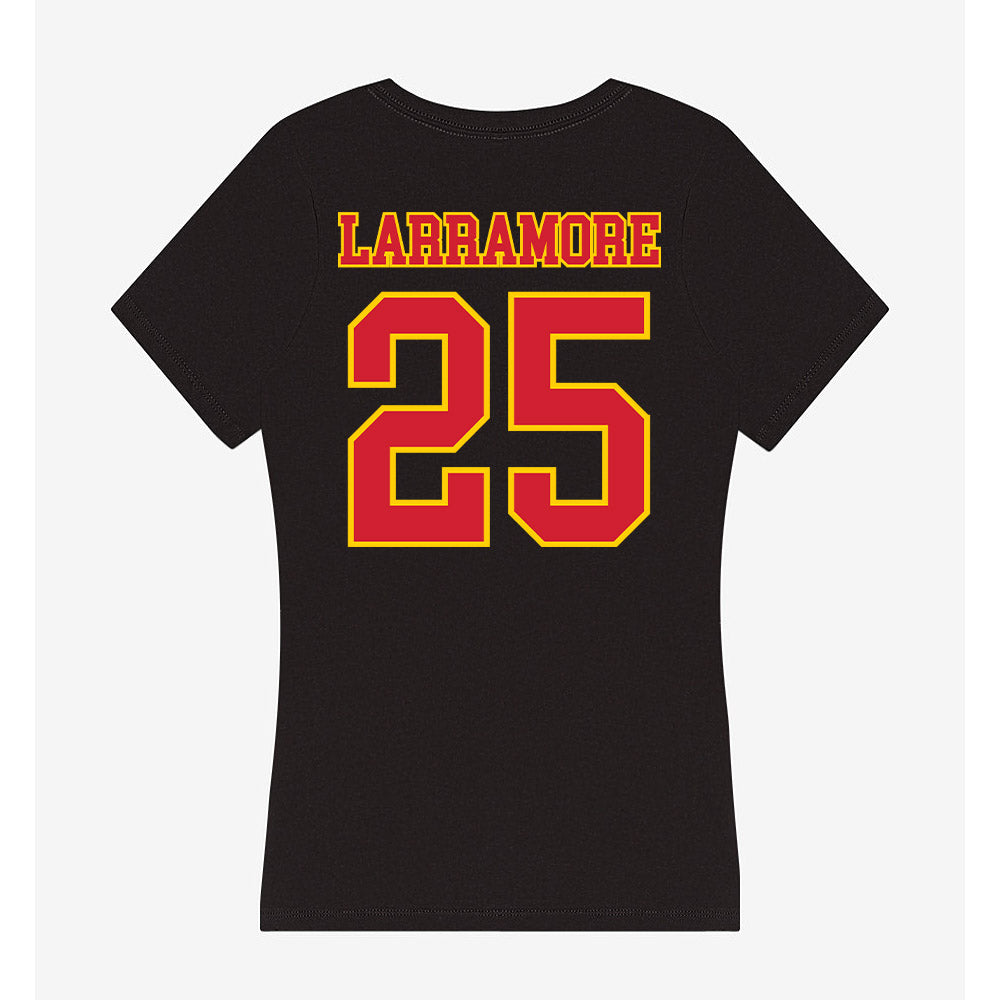 Pitt State - NCAA Women's Soccer : Taylor Larramore - Women's V-Neck T-Shirt-1