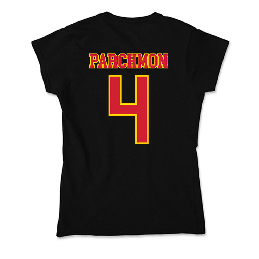 Pitt State - NCAA Football : Kuron Parchmon - Soft Style Women’s T-Shirt-1