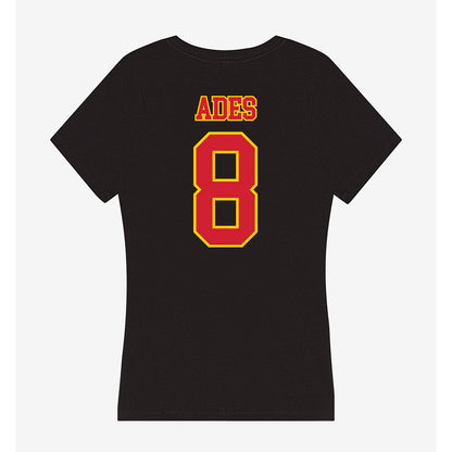 Pitt State - NCAA Softball : Emily Ades - Women's V-Neck T-Shirt-1