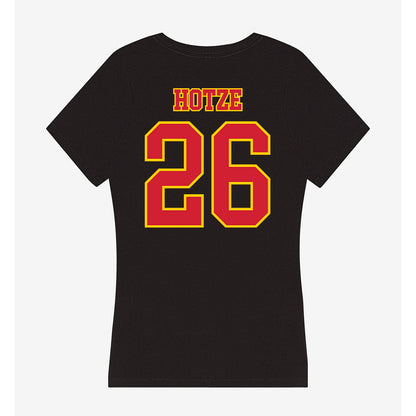 Pitt State - NCAA Women's Soccer : Alyssa Hotze - Women's V-Neck T-Shirt-1