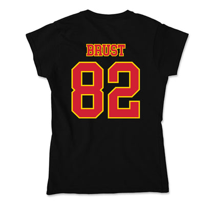 Pitt State - NCAA Football : Jaxson Brust - Soft Style Women’s T-Shirt-1