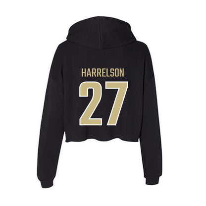 Jacksonville - NCAA Softball : Jacy Harrelson - Classic Shersey Women's Crop Fleece Hoodie-1