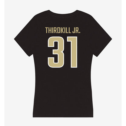 Jacksonville - NCAA Men's Basketball : Jason Thirdkill Jr. - Classic Shersey Women's V-Neck T-Shirt-1