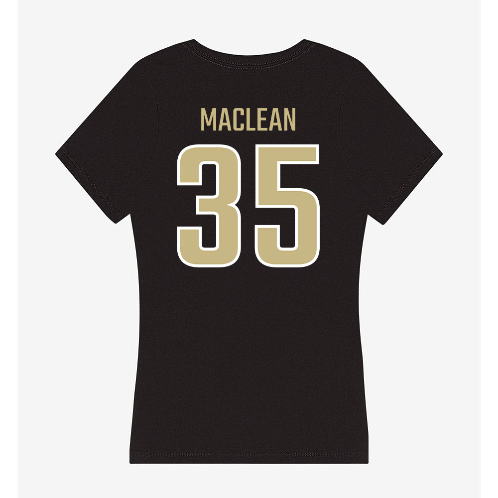 Jacksonville - NCAA Women's Lacrosse : Fiona MacLean - Classic Shersey Women's V-Neck T-Shirt-1