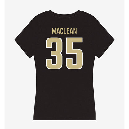 Jacksonville - NCAA Women's Lacrosse : Fiona MacLean - Classic Shersey Women's V-Neck T-Shirt-1