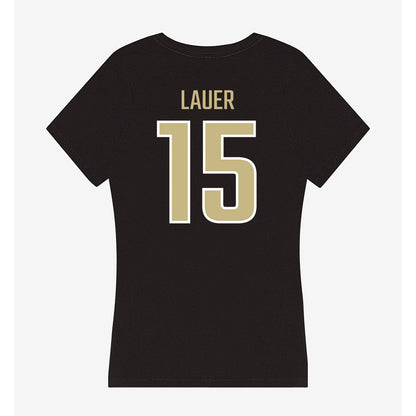 Jacksonville - NCAA Women's Soccer : Payton Lauer - Classic Shersey Women's V-Neck T-Shirt-1