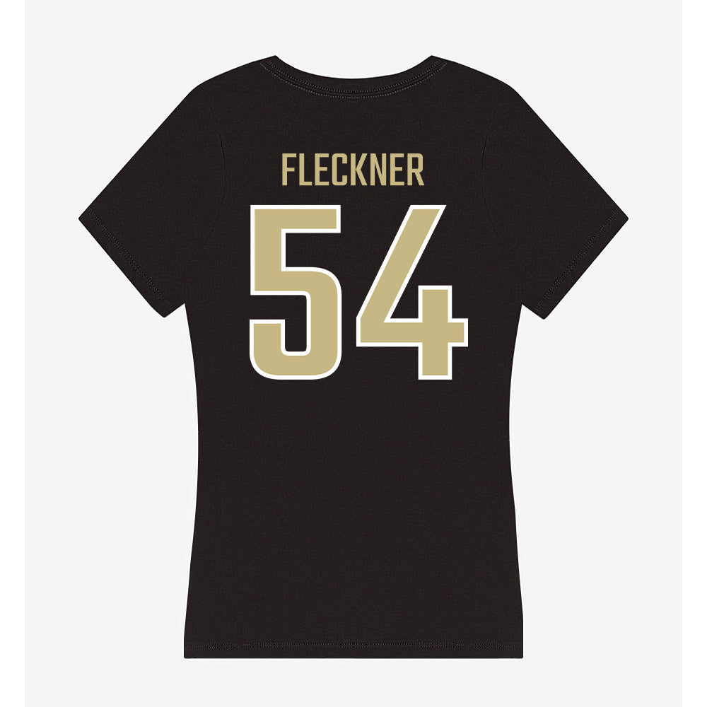 Jacksonville - NCAA Men's Lacrosse : Henry Fleckner - Classic Shersey Women's V-Neck T-Shirt-1