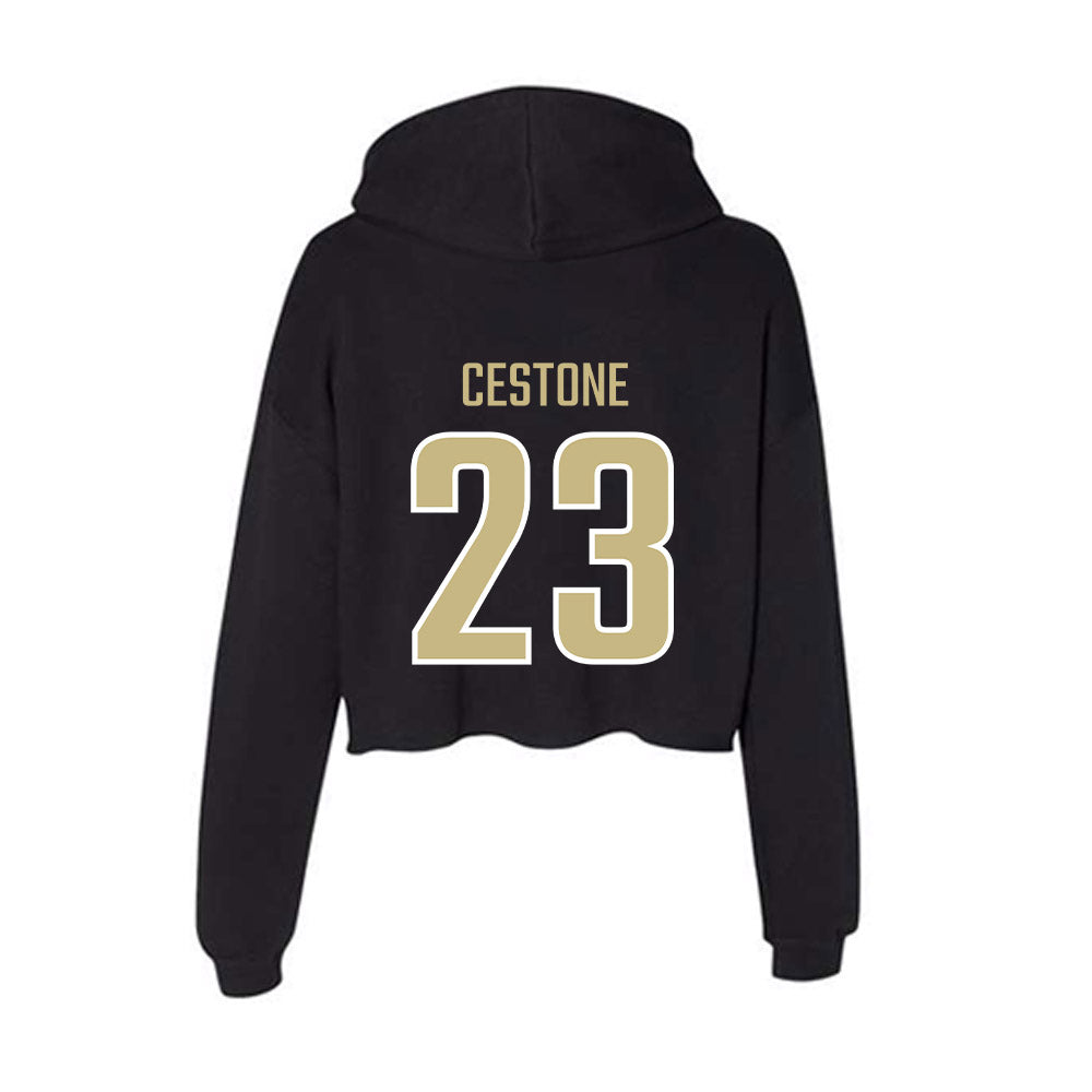 Jacksonville - NCAA Women's Lacrosse : Jacquelyn Cestone - Classic Shersey Women's Crop Fleece Hoodie-1