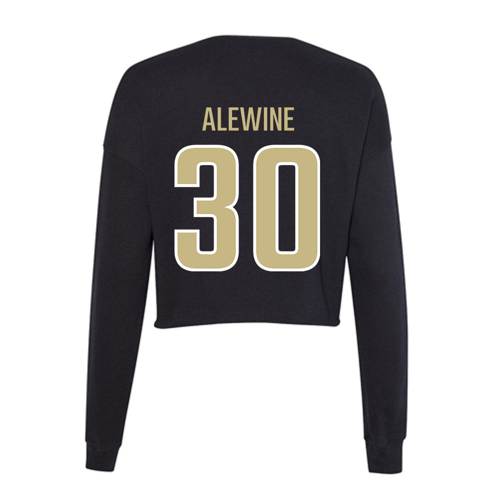 Jacksonville - NCAA Women's Lacrosse : Elia Alewine - Classic Shersey Women's Cropped Crew Fleece-1