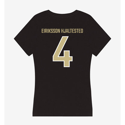 Jacksonville - NCAA Men's Golf : Tomas Eiriksson Hjaltested - Classic Shersey Women's V-Neck T-Shirt-1