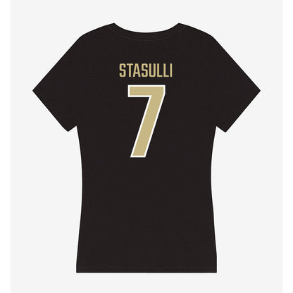 Jacksonville - NCAA Women's Lacrosse : Kaila Stasulli - Classic Shersey Women's V-Neck T-Shirt-1