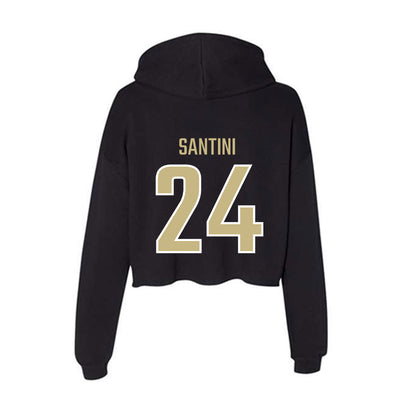 Jacksonville - NCAA Women's Lacrosse : Maddi Santini - Classic Shersey Women's Crop Fleece Hoodie-1