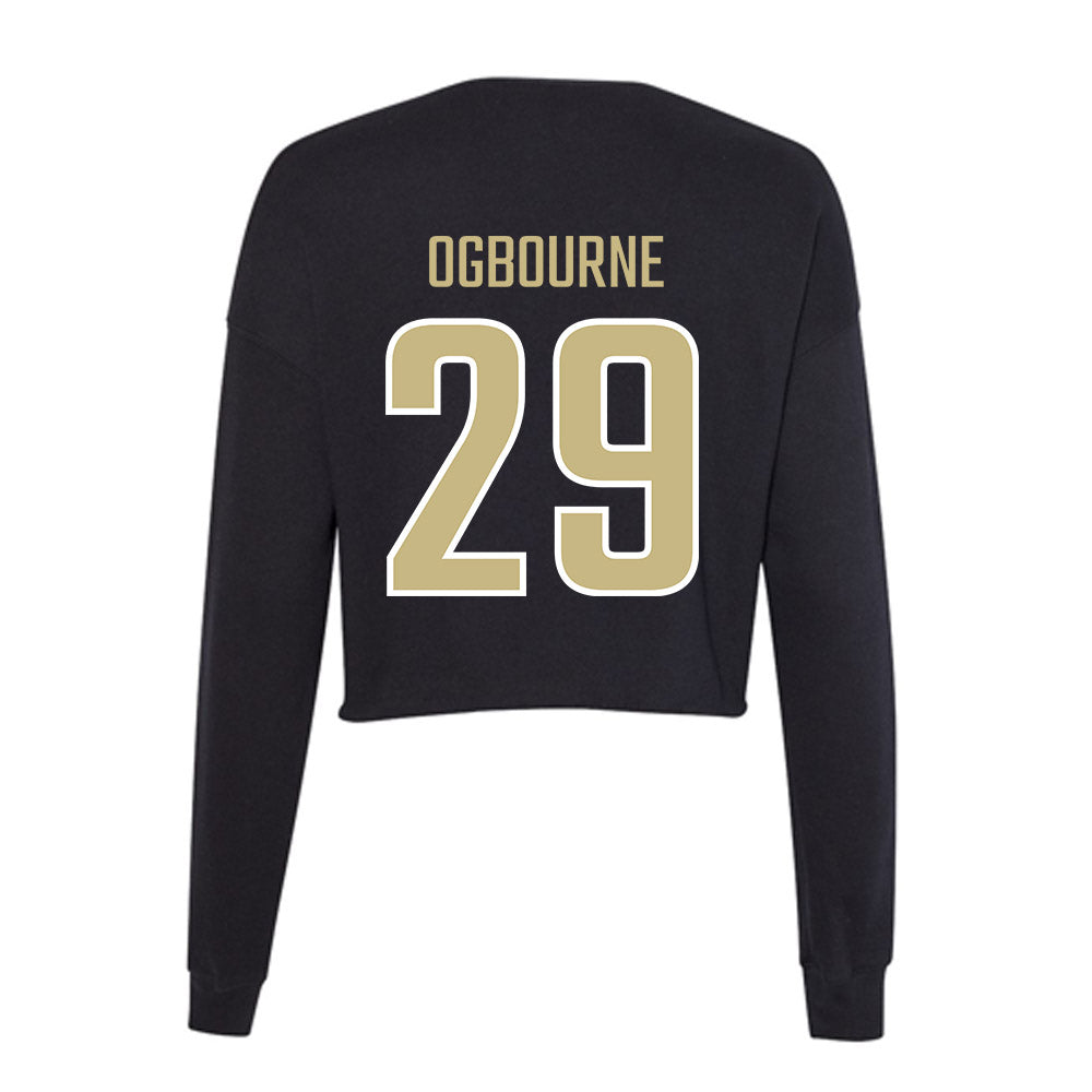 Jacksonville - NCAA Baseball : Archer Ogbourne - Classic Shersey Women's Cropped Crew Fleece-1