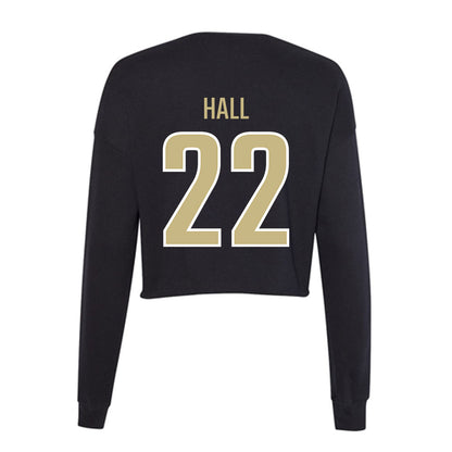 Jacksonville - NCAA Men's Soccer : Logan Hall - Classic Shersey Women's Cropped Crew Fleece-1