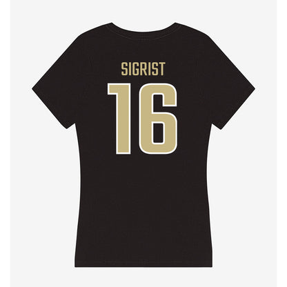 Jacksonville - NCAA Women's Lacrosse : Ava Sigrist - Classic Shersey Women's V-Neck T-Shirt-1