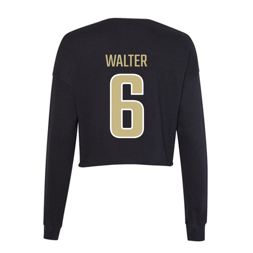 Jacksonville - NCAA Baseball : Cade Walter - Classic Shersey Women's Cropped Crew Fleece-1