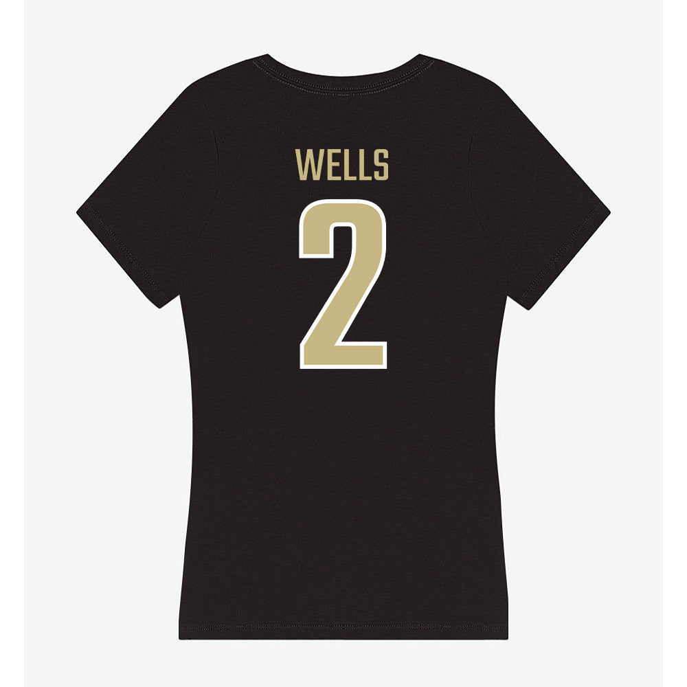 Jacksonville - NCAA Softball : Reese Wells - Classic Shersey Women's V-Neck T-Shirt-1