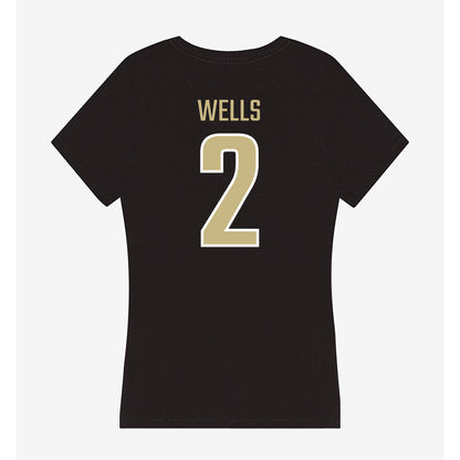 Jacksonville - NCAA Softball : Reese Wells - Classic Shersey Women's V-Neck T-Shirt-1