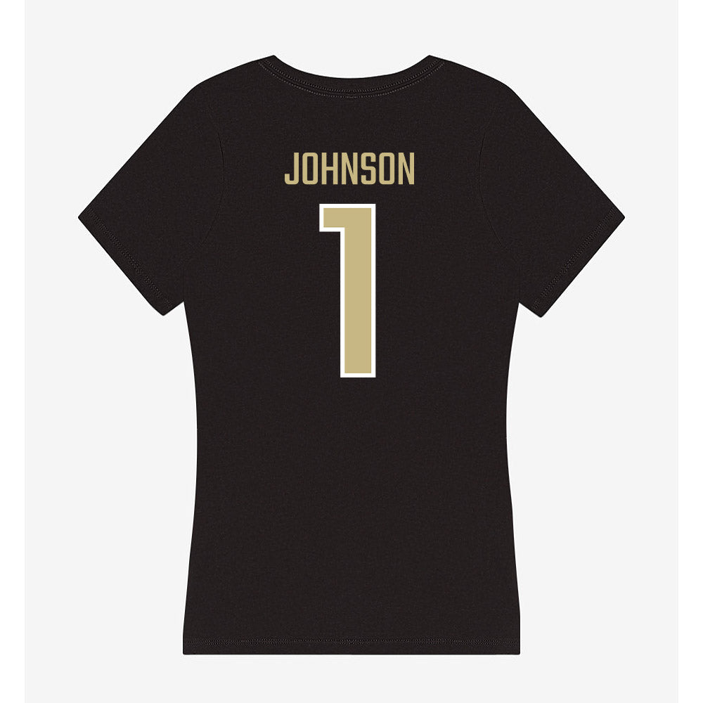 Jacksonville - NCAA Softball : Karson Johnson - Classic Shersey Women's V-Neck T-Shirt-1