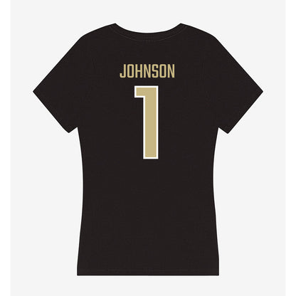 Jacksonville - NCAA Softball : Karson Johnson - Classic Shersey Women's V-Neck T-Shirt-1