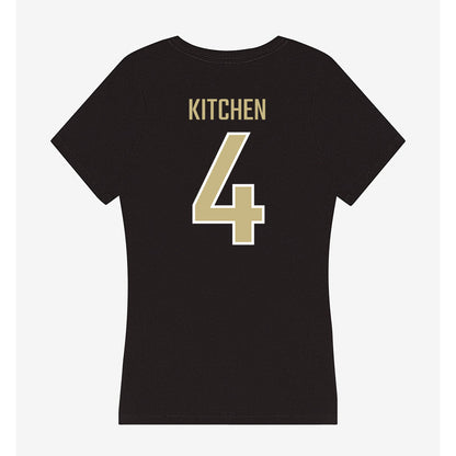 Jacksonville - NCAA Women's Volleyball : Lizzie Kitchen - Classic Shersey Women's V-Neck T-Shirt-1