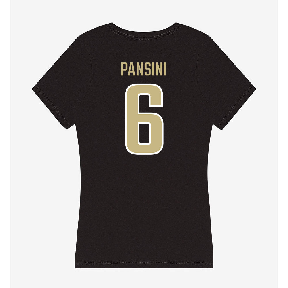 Jacksonville - NCAA Women's Lacrosse : Natalie Pansini - Classic Shersey Women's V-Neck T-Shirt-1
