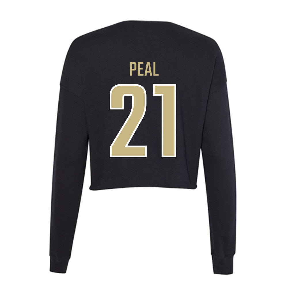 Jacksonville - NCAA Women's Soccer : Olivia Peal - Classic Shersey Women's Cropped Crew Fleece-1