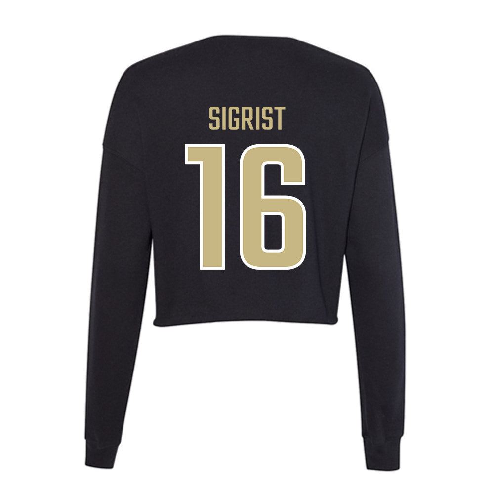 Jacksonville - NCAA Women's Lacrosse : Ava Sigrist - Classic Shersey Women's Cropped Crew Fleece-1