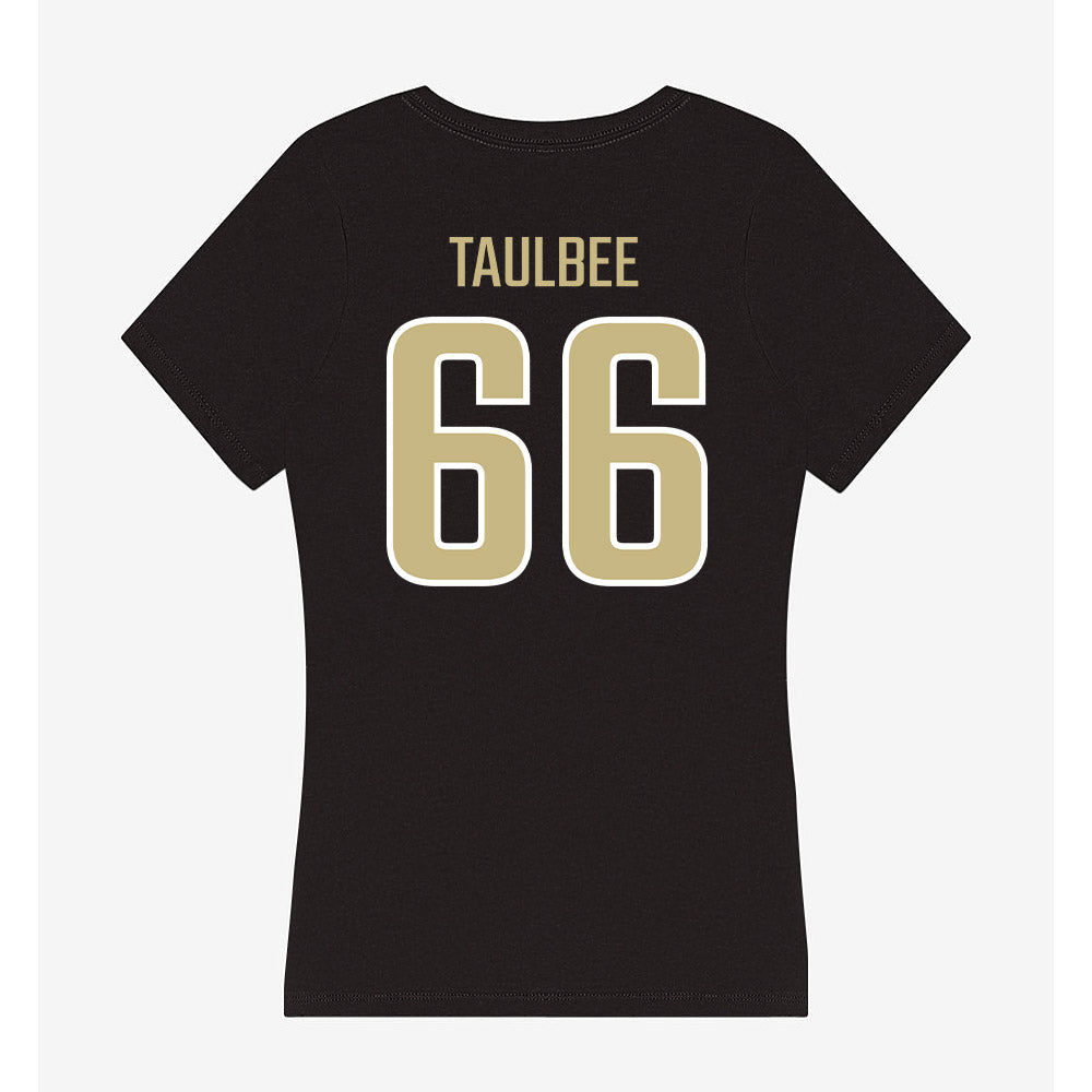 Jacksonville - NCAA Men's Lacrosse : Cal Taulbee - Classic Shersey Women's V-Neck T-Shirt-1
