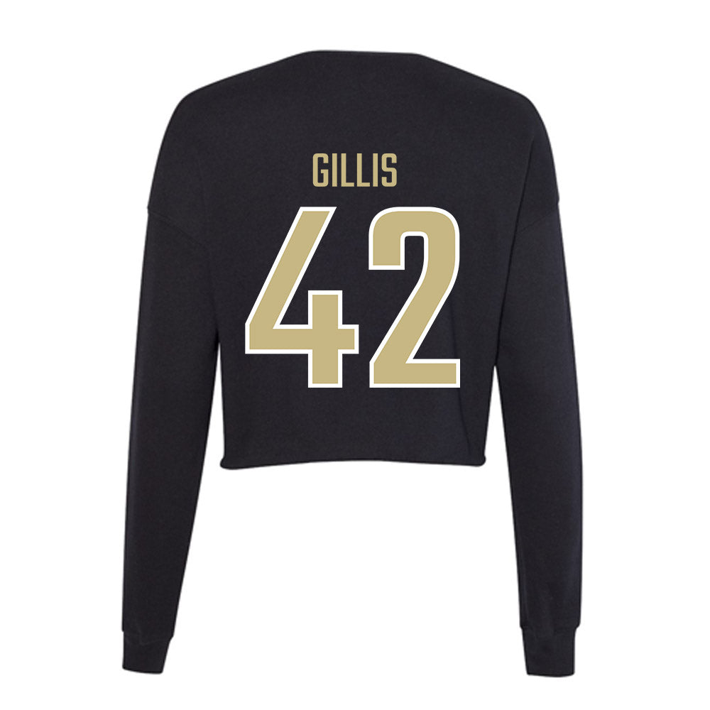 Jacksonville - NCAA Women's Lacrosse : Micaela Gillis - Classic Shersey Women's Cropped Crew Fleece-1