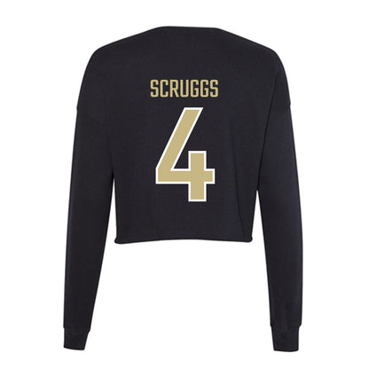 Jacksonville - NCAA Women's Lacrosse : Ainsley Scruggs - Classic Shersey Women's Cropped Crew Fleece-1