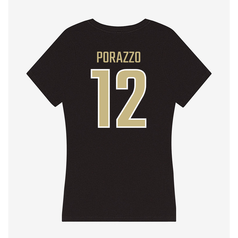 Jacksonville - NCAA Women's Lacrosse : Isabella Porazzo - Classic Shersey Women's V-Neck T-Shirt-1