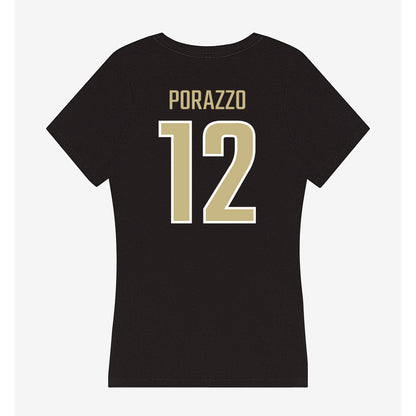 Jacksonville - NCAA Women's Lacrosse : Isabella Porazzo - Classic Shersey Women's V-Neck T-Shirt-1