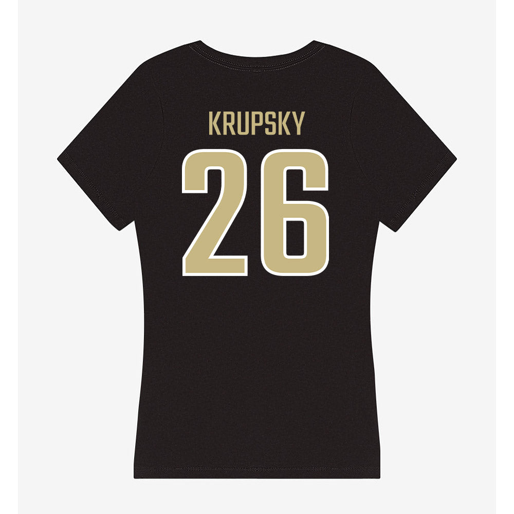 Jacksonville - NCAA Men's Lacrosse : Will Krupsky - Classic Shersey Women's V-Neck T-Shirt-1