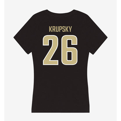 Jacksonville - NCAA Men's Lacrosse : Will Krupsky - Classic Shersey Women's V-Neck T-Shirt-1
