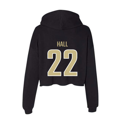 Jacksonville - NCAA Men's Soccer : Logan Hall - Classic Shersey Women's Crop Fleece Hoodie-1