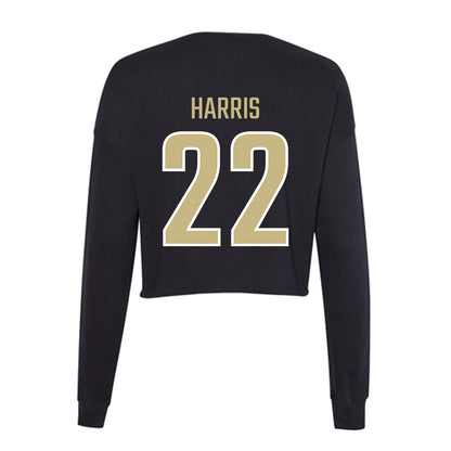 Jacksonville - NCAA Men's Golf : Will Harris - Classic Shersey Women's Cropped Crew Fleece-1