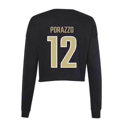 Jacksonville - NCAA Women's Lacrosse : Isabella Porazzo - Classic Shersey Women's Cropped Crew Fleece-1
