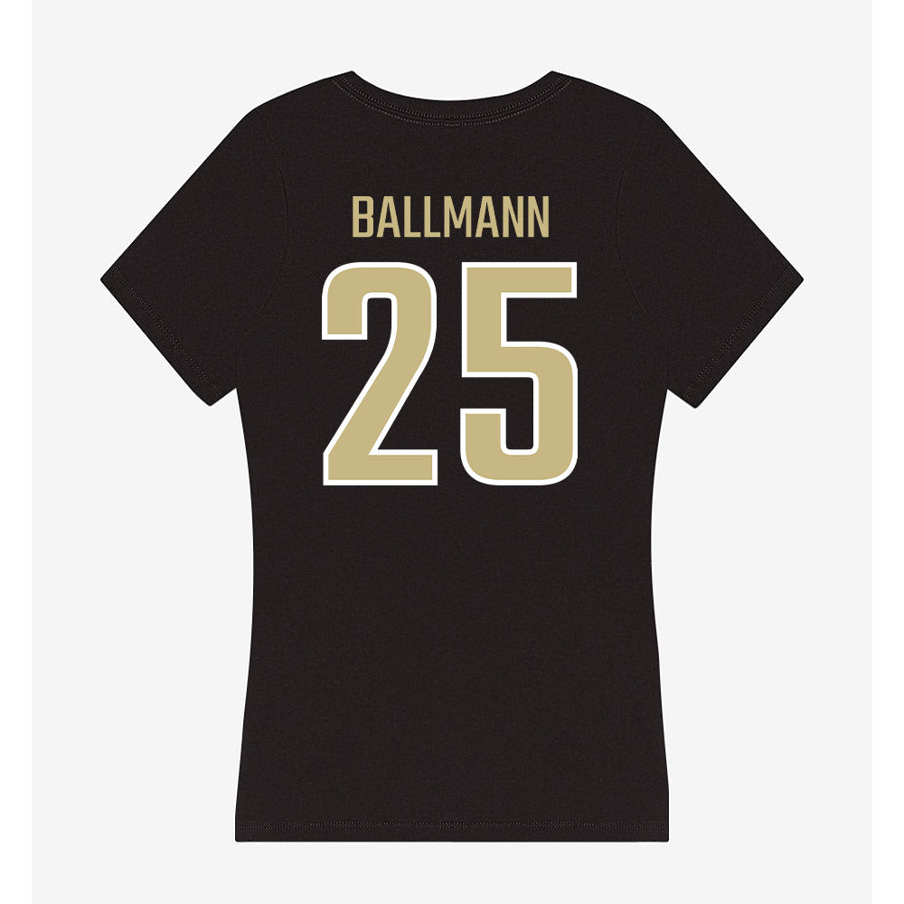 Jacksonville - NCAA Women's Soccer : Lina Ballmann - Classic Shersey Women's V-Neck T-Shirt-1