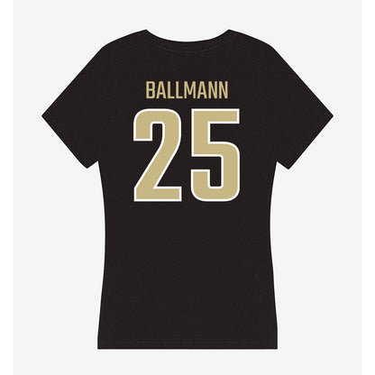 Jacksonville - NCAA Women's Soccer : Lina Ballmann - Classic Shersey Women's V-Neck T-Shirt-1