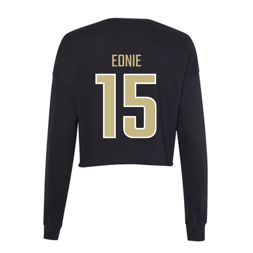 Jacksonville - NCAA Women's Lacrosse : Samantha Ednie - Classic Shersey Women's Cropped Crew Fleece-1
