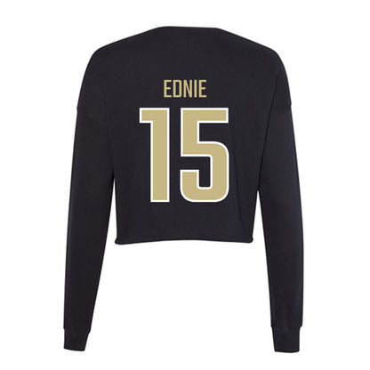 Jacksonville - NCAA Women's Lacrosse : Samantha Ednie - Classic Shersey Women's Cropped Crew Fleece-1