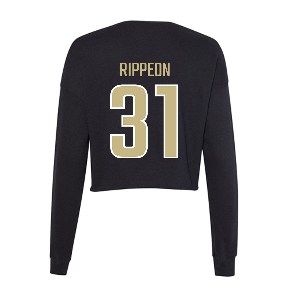 Jacksonville - NCAA Men's Lacrosse : Drew Rippeon - Classic Shersey Women's Cropped Crew Fleece-1