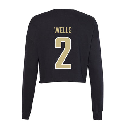 Jacksonville - NCAA Softball : Reese Wells - Classic Shersey Women's Cropped Crew Fleece-1