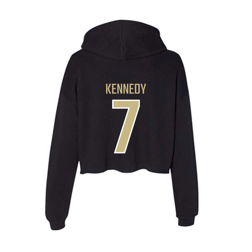 Jacksonville - NCAA Men's Rowing : Ben Kennedy - Classic Shersey Women's Crop Fleece Hoodie-1